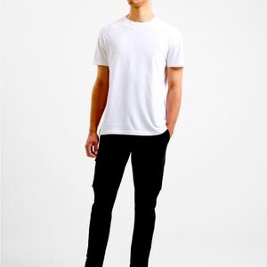 NWT French  Connection Men’s Flat‎ Front khaki green pants size large